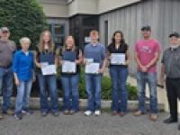2026 GSCD Scholarship winners with Board members